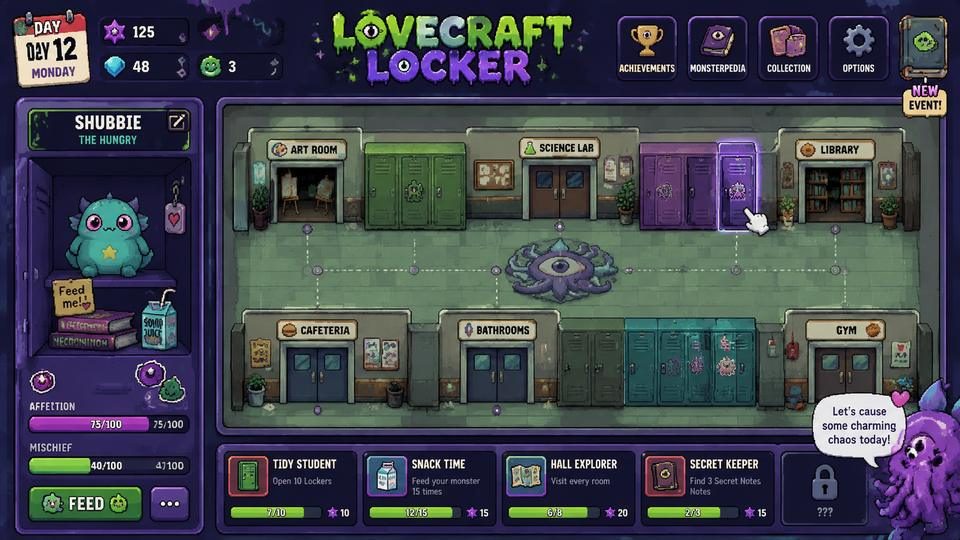 Lovecraft Locker 像素风格 资料图 3