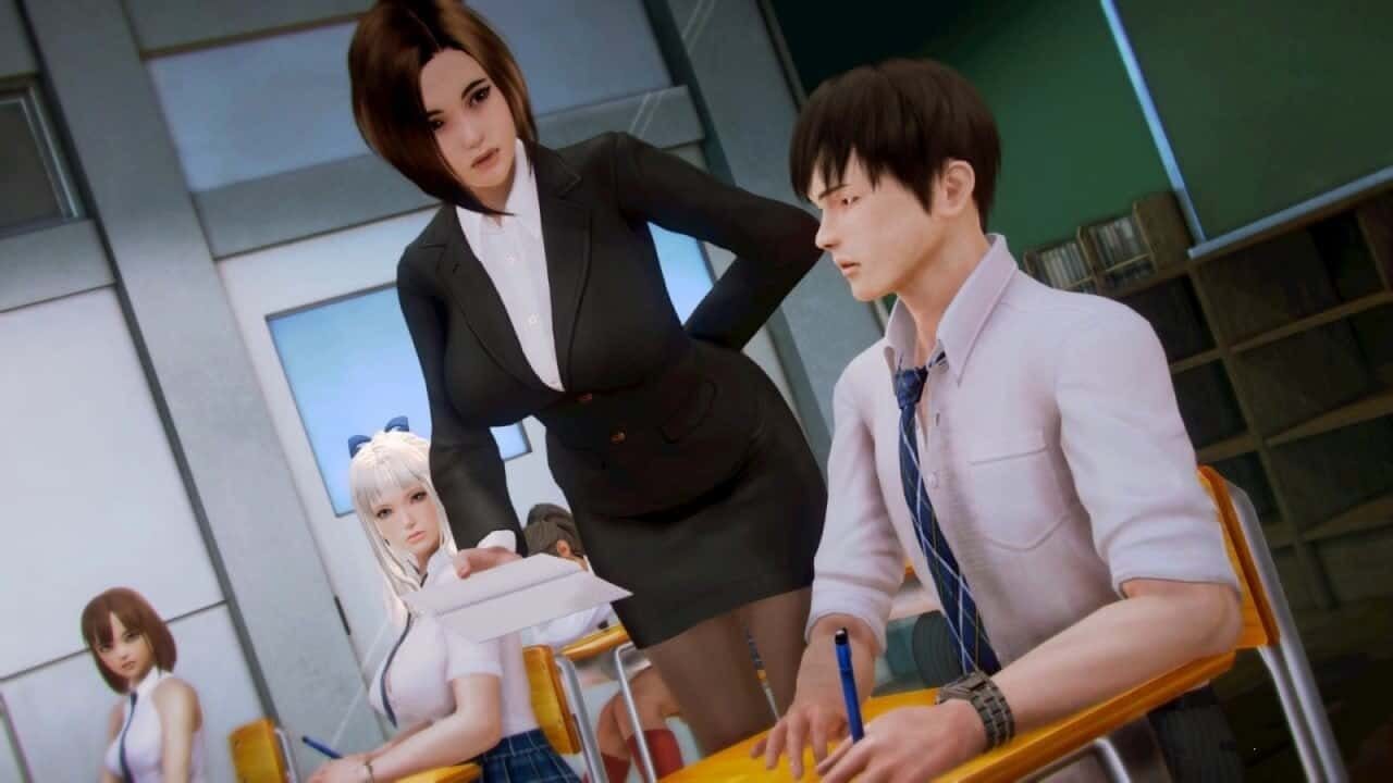 二次元老婆学院_Waifu Academy 操作界面 玩法截图 2