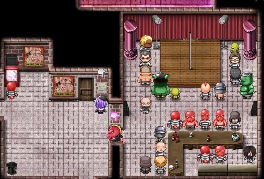 卡琳的监狱_Karryn's Prison 地图探索 玩法截图 3