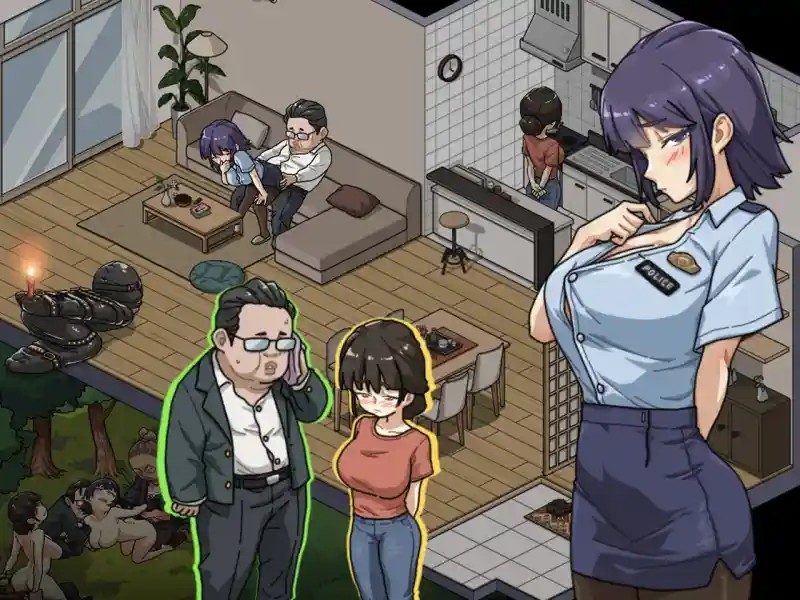 极道无赖EX 女警鮎川光 极道无赖EX 女警鮎川光汉化版下载和剧情分支指南 封面图