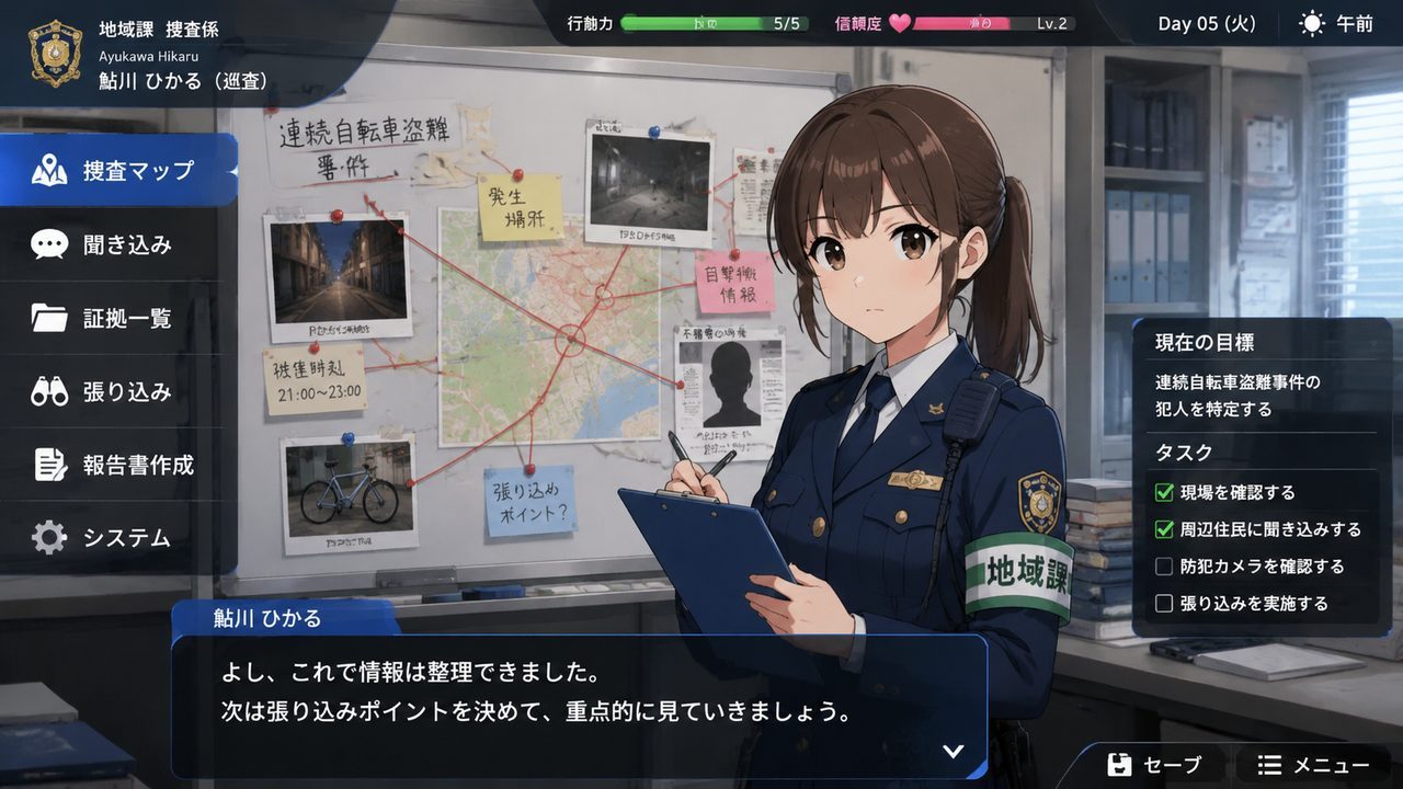 极道无赖EX 女警鮎川光 实机画面 玩法截图 8